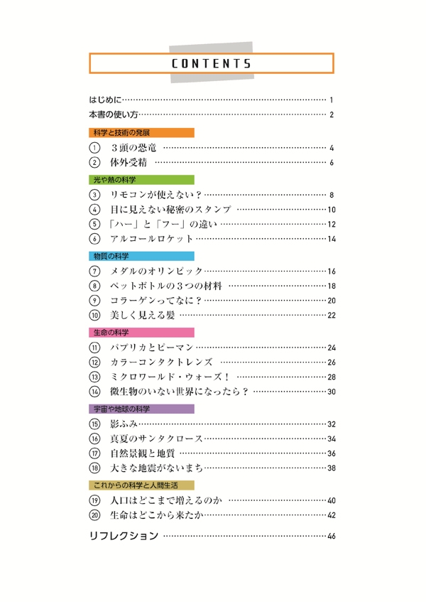 学ぶキミを引き出す 科学と人間生活